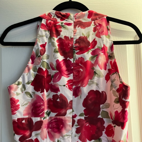 Talbots Floral Midi Dress Size 6 - Picture 4 of 7